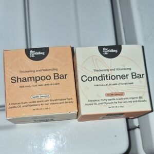 The Earthling Co. Vanilla Coconut Shampoo & Conditioner Bar Duo
